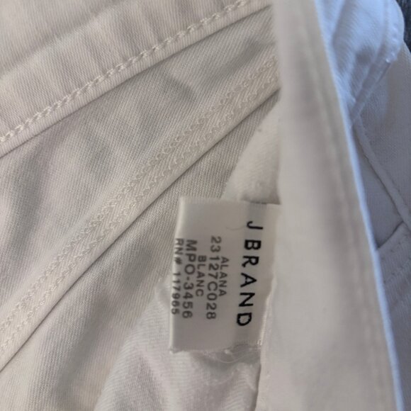J Brand Skinny Jeans Women’s White Size 25 High Rise Stretch Denim - Picture 2 of 14